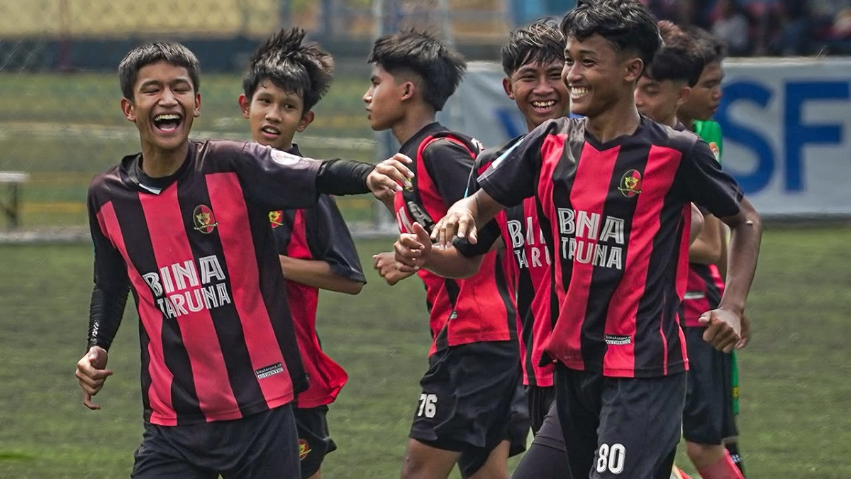 Gol Tunggal Faqih Alfarisi Kunci Kemenangan Bina Taruna di Pekan Terakhir Putaran Pertama Liga Soeratin U15